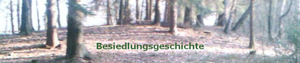 Besiedlungsgeschichte
